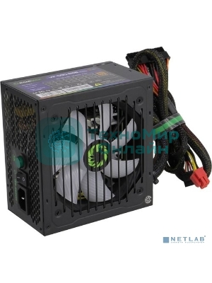 Блок питания GameMax VP-500-RGb-MODULAR, 500Вт, 80 PLUS Bronze, 120мм, модульный, черный