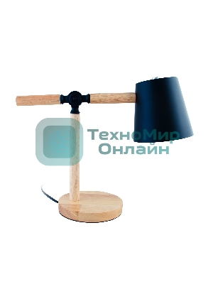 Светильник настольный СТАРТ CT83, E27, до 40Вт, 1,5м, черный