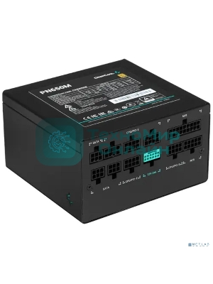 Блок питания Deepcool/GamerStorm PN650M, 650Вт, 80 PLUS Gold, 120мм, модульный, черный