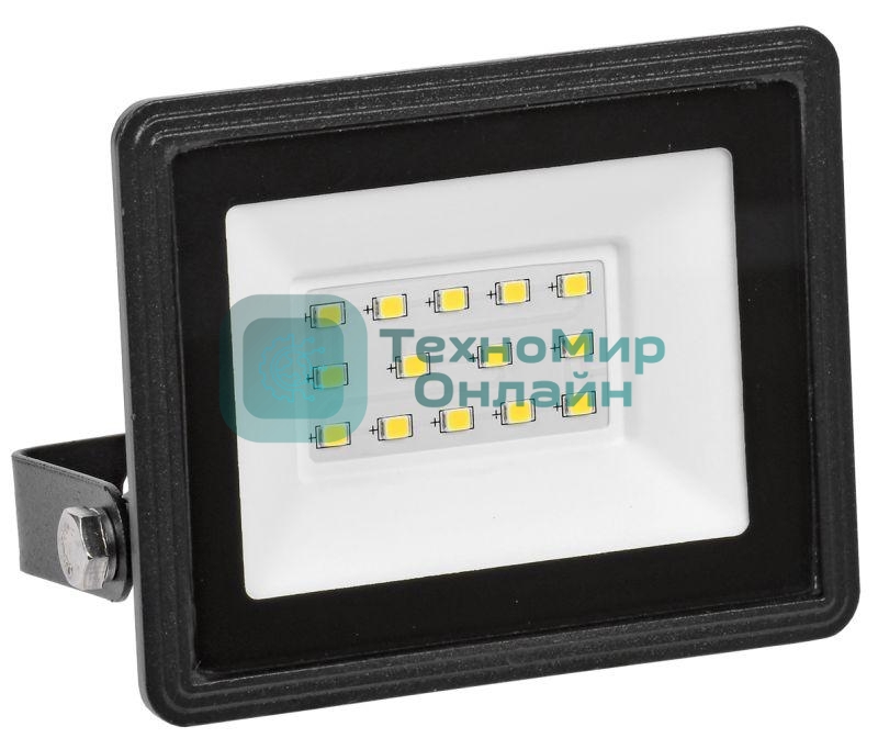 Прожектор светодиодный СДО 06-20 6500К IP65 черный IEK LPDO601-20-65-K02