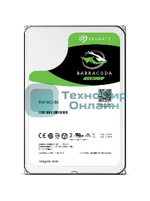Жесткий диск Seagate 6Tb 5400rpm SATA 6Gb/S 256MB Barracuda 3.5