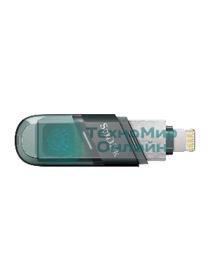 Флешка USB Sandisk 128Gb iXpand Flip SDIX90N-128G-GN6NE USB3.1 зеленый/серебристый