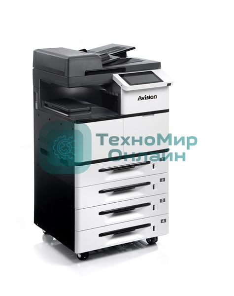 МФУ лазерное Avision AM7640i лазерное черно-белая печать (A3, P/C/S, 40 стр/мин, 2Гб, дуплекс, 3trays100+500+500, DADF 100, USB/LAN/extUSB, PCL/PS/GDI, старт карт 6000 стр.)