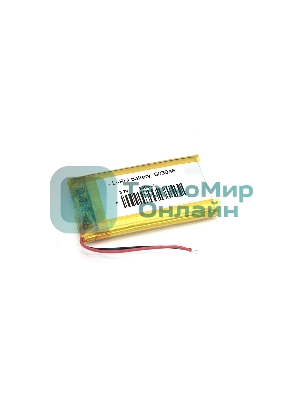 Аккумулятор Li-Pol (батарея) 6x30x48мм 2pin 3.7V/900mAh