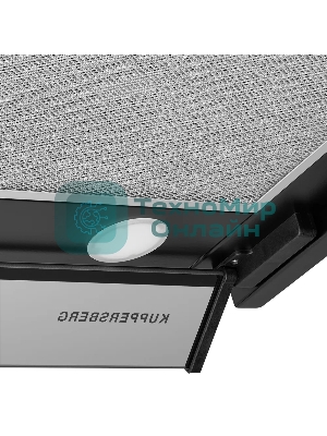 Вытяжка встраиваемая Kuppersberg Nancy S 60 черный, 60 см, 850 куб. м/ч, 42 дБ