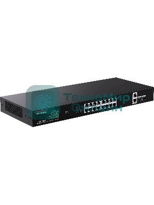 Коммутатор IP-COM 18PORT 1000M 2SFP G1120P-16-150W