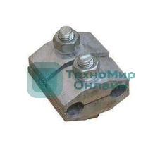 Зажим плашечный ПА-2-2А (2-х болт.) Электрофарфор 00000024