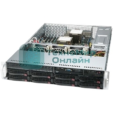 Серверная платформа Supermicro SYS-620P-TR 2U noCPU(2)3rd GenScalable/TDP 270W/no DIMM(18)/SATARAID HDD(8)LFF/2x1GbE/1200W