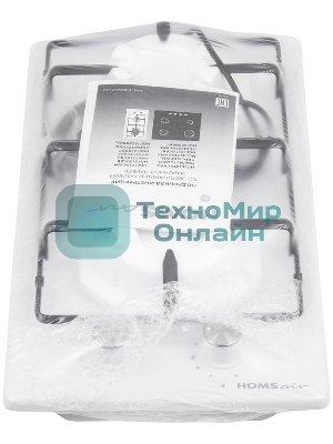 Газовая варочная панель HOMSair HGE323GCWH