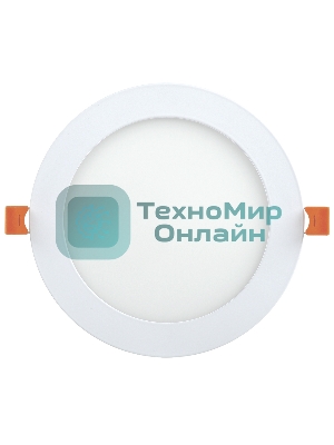 Светильник LED ДВО 1608 18Вт 6500К IP20 круг белый IEK LDVO0-1608-1-18-6500-K01