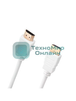 Кабель Rexant HDMI - HDMI 1.4, 1.5 м Gold белый