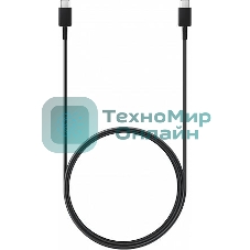 Кабель Samsung EP-DX310JBRGRU USB Type-C (m)-USB Type-C (m) 1.8м черный (упак.:1шт)