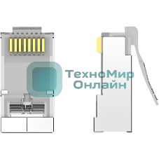 Коннектор Vention RJ45 (8p8c), FTP, cat. 6A, под витую пару, экранированный (10 шт.)