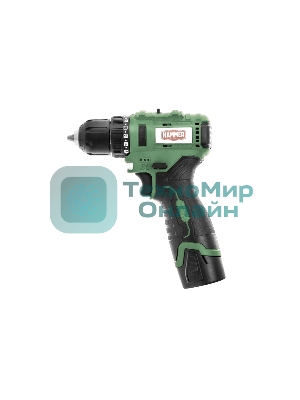Дрель-шуруповерт Haммer ACD12BLC, 12 В, 2 Ач, 32 Нм, щеточный