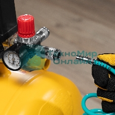 Полиуретановый спиральный шланг профессиональный Stels BASF, 15 м, с быстросъемными соединением