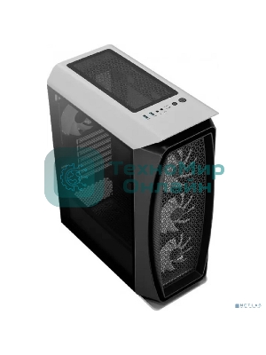 Компьютерный корпус Aerocool/Formula Aero One Frost-G-WT-v1 белый без БП ATX 4x120мм 2x140мм 2xUSB 3.0 audio bott PSU