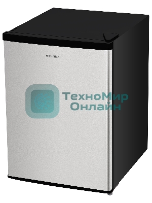 Холодильник Hyundai CO1002 серебристый однокамерный 65л