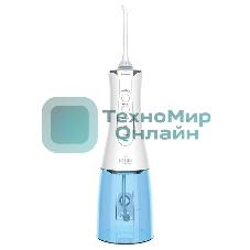 Портативный ирригатор полости рта Qumo Health Portable Irrigator P1 (QHI-1), белый, 320 мл., макс 890 кПа, Li-ion 1400 мА-ч