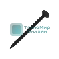 Саморез гипсокартон-металл Kranz 3.5х51, пакет (50 шт./уп.)