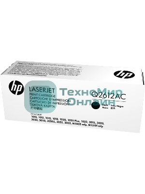 Картридж лазерный контрактный HP 12A черный Contract LJ Toner Cartridge