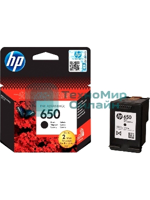 Картридж струйный HP 650 CZ101AE черный для HP DJ IA 2515