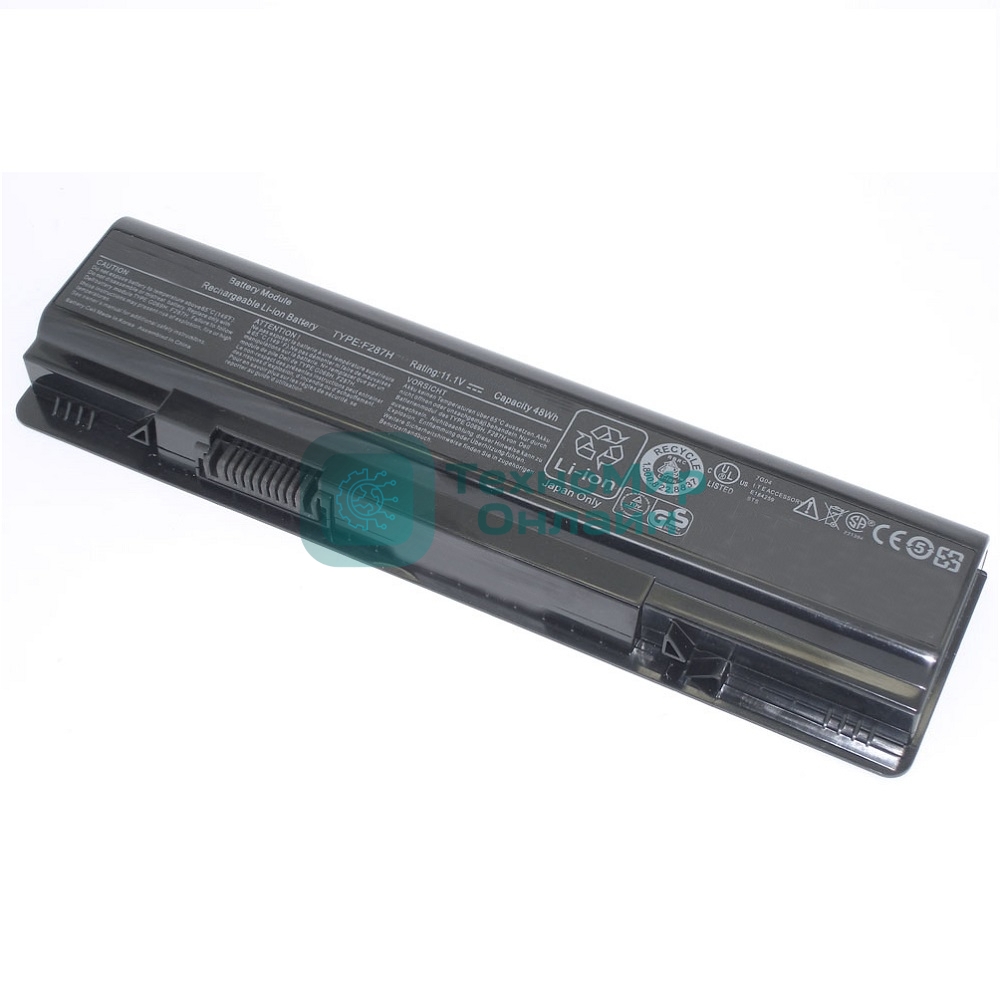 Аккумуляторная батарея для ноутбука Dell Inspiron 1410, Vostro A840, A860, A860n, 1014 48Wh