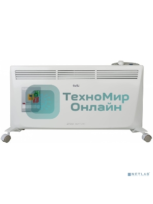 Конвектор электрический Ballu Enzo BEC/EZMR-2000 белый, 2000 Вт, 25 м2, термостат