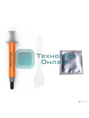 Термопаста ID-COOLING FROST X25 2g (200шт/кор,Thermal Paste) Retail