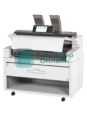 МФУ лазерное Ricoh MP W6700SP (417290), А0, монохромный, печ. до 3,3 стр/мин (A0) 6,7 стр/мин (A1), 36