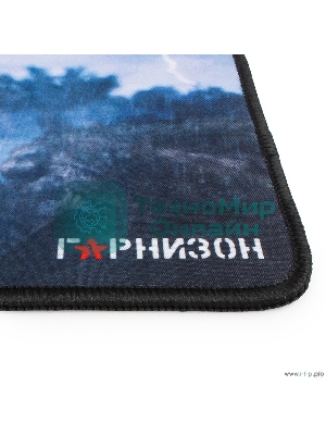 Коврик для мыши Гарнизон GMP-100, игровой, дизайн-игра Survarium, ткань/резина, размеры 200 x 250 x 3 мм