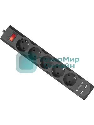 Сетевой фильтр Defender 3M DFS 753 5OUTL.