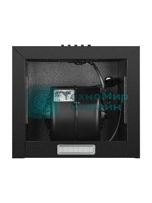Вытяжка пристенная островная Maunfeld Box Push 40 черный, 40 см, 1000 куб. м/ч, 60 дБ