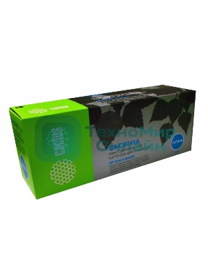 Картридж лазерный Cactus CS-CE741A голубой (7300 стр.) для HP CLJ CP5220/CP5221/CP5223/CP5225/CP5227/CP5229