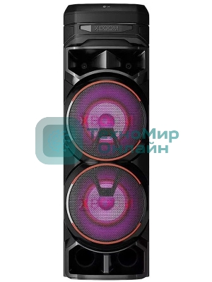 Минисистема LG XBOOM RNC9 черный 1000Вт FM USB BT