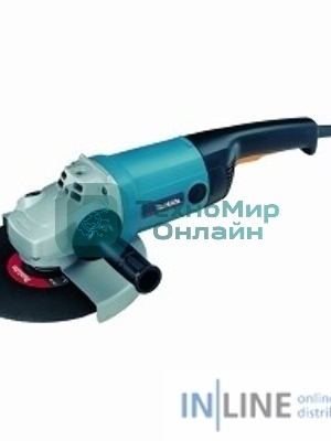 Угловая шлифовальная машина машина Makita 9069 2000Вт 6600об/мин рез.шпин.:M14 d=230мм