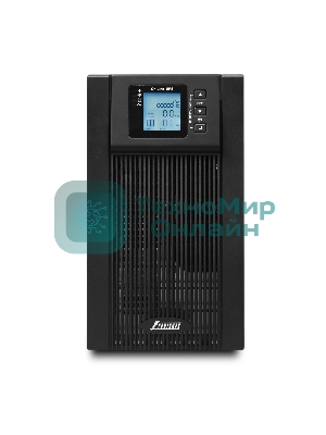Источник бесперебойного питания Powerman Online 3000VA/2400W, 220V, Tower, Out: 3xShuko, черный*Online3000