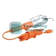 Светильник переносной УП-1P пл. вил. с выкл. 2Р 10м IEK WSP20-10-K09