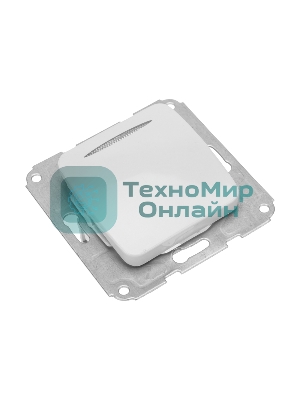 Выключатель Kranz DEA 1кл (инд) с/у 10А мех. белый (1/10/120)