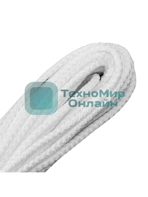 Шнур вязаный полипропиленовый Сибртех с сердечником, 7 мм, L20 м, 320 кгс, белый