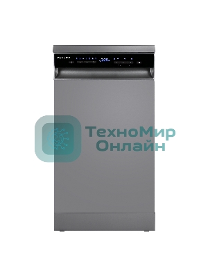 Посудомоечная машина Maunfeld MWF45331S, серебристый, 45 см, 10 компл., 49 дБ, класс A++