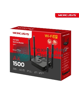Маршрутизатор Mercusys MR62X AX1500 Wi-Fi 6 Router