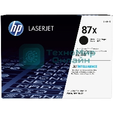Тонер Картридж HP 87X CF287X черный для HP LJ Ent M506/M527 (18000стр.)