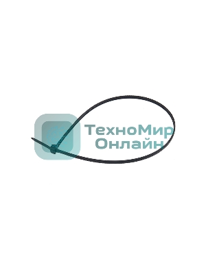 Хомут-стяжкa нейлоновая с тройным замком Rexant 500x7,6 мм, черная, упаковка 100 шт.