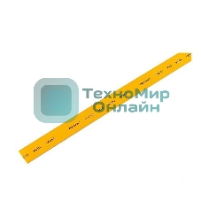 Трубка термоусадочная Rexant 10.0/5.0 1 м желтый