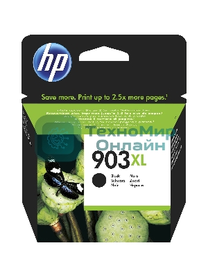 Картридж струйный HP 903XL T6M15AE черный для HP OJP 6960/6970 (825стр.)