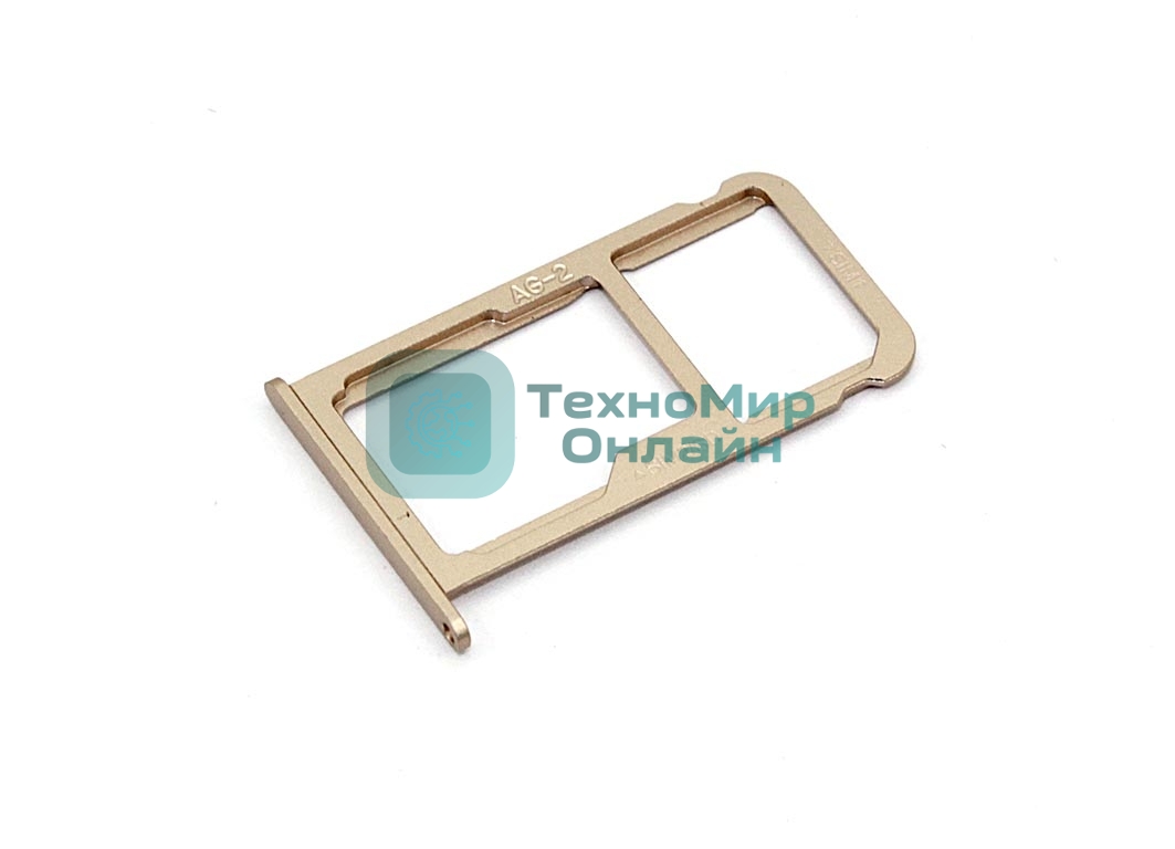 Лоток для SIM-карты Huawei P10 золотой