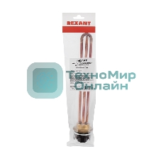 Нагревательный элемент для бойлера Rexant ТЭН RDT 3,0 кВт, термостат 15 A, кольцо уплотнительное D 42 мм