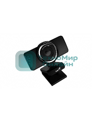 Веб-камера Genius eCam 8000 1920x1080, 30 кадр/с, USB Type-A, микрофон (шумоподавление), универсальное крепление