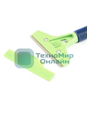 Скребок Сибртех, лезвие 100мм, пластиковая ручка, 200мм