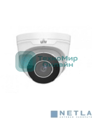 Видеокамера IP Uniview IPC3632LB-ADZK-G Купольная, 2,8-12мм, 2MP, Smart IR 40m, Mic, WDR 120dB, Ultra 265/H.264/MJPEG, MicroSD, PoE, IP67